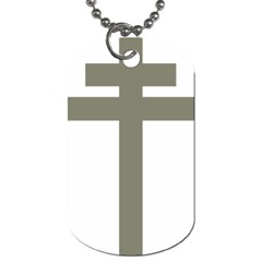 Cross of Loraine Dog Tag (One Side)