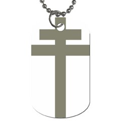 Cross of Loraine Dog Tag (Two Sides)