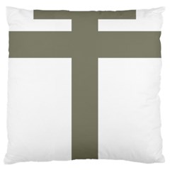 Cross Of Loraine Standard Flano Cushion Case (two Sides) by abbeyz71