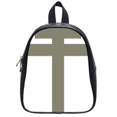 Cross Of Lorraine  School Bags (small)  by abbeyz71