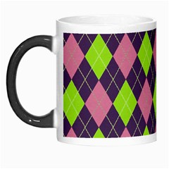 Plaid Pattern Morph Mugs by Valentinaart