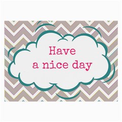 Have A Nice Day Large Glasses Cloth (2-Side)