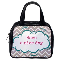 Have A Nice Day Classic Handbags (One Side)