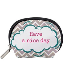 Have A Nice Day Accessory Pouches (Small) 