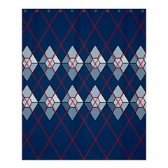 Diamonds And Lasers Argyle  Shower Curtain 60  X 72  (medium)  by emilyzragz