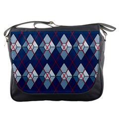 Diamonds And Lasers Argyle  Messenger Bags by emilyzragz