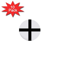 Cross Potent 1  Mini Buttons (10 Pack)  by abbeyz71