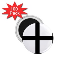 Cross Potent 1 75  Magnets (100 Pack)  by abbeyz71