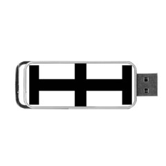 Cross Potent Portable Usb Flash (two Sides) by abbeyz71