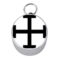 Cross Potent  Mini Silver Compasses by abbeyz71