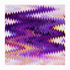 Purple And Yellow Zig Zag Medium Glasses Cloth