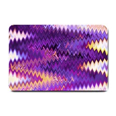 Purple And Yellow Zig Zag Small Doormat 