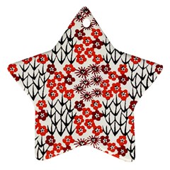 Simple Japanese Patterns Ornament (Star)