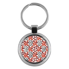 Simple Japanese Patterns Key Chains (Round) 