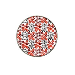 Simple Japanese Patterns Hat Clip Ball Marker (4 pack)