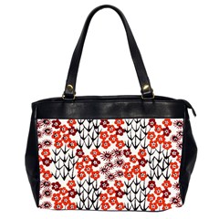 Simple Japanese Patterns Office Handbags (2 Sides) 