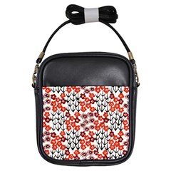 Simple Japanese Patterns Girls Sling Bags