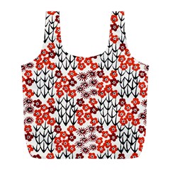 Simple Japanese Patterns Full Print Recycle Bags (L) 