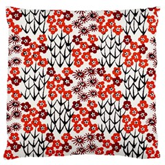 Simple Japanese Patterns Large Flano Cushion Case (Two Sides)