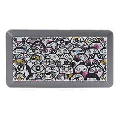 Alien Crowd Pattern Memory Card Reader (Mini)