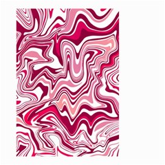 Pink Marble Pattern Small Garden Flag (Two Sides)