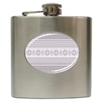 Pattern Hip Flask (6 oz) Front