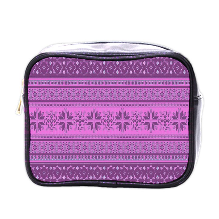 Pattern Mini Toiletries Bags