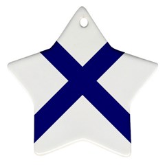 Saint Andrew s Cross Ornament (Star)