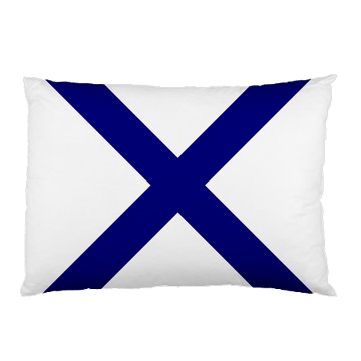 Saint Andrew s Cross Pillow Case