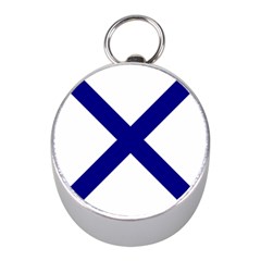 Saint Andrew s Cross Mini Silver Compasses