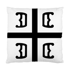 Serbian Cross Standard Cushion Case (two Sides) by abbeyz71