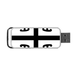 Serbian Cross Portable Usb Flash (one Side) by abbeyz71