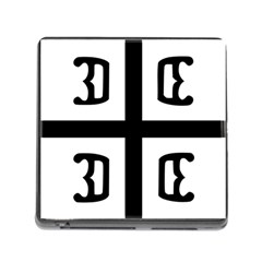 Serbian Cross Memory Card Reader (square) by abbeyz71