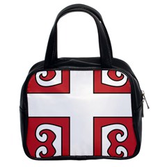 Serbian Cross Shield Classic Handbags (2 Sides) by abbeyz71