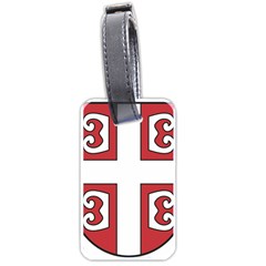Serbian Cross Shield Luggage Tags (one Side)  by abbeyz71