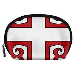 Serbian Cross Shield Accessory Pouches (large)  by abbeyz71