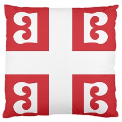 Serbian Cross  Standard Flano Cushion Case (two Sides) by abbeyz71