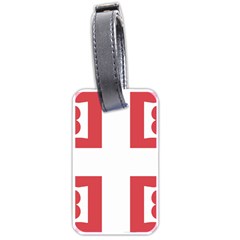 Serbian Cross  Luggage Tags (one Side)  by abbeyz71