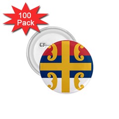 Flag Of The Serbian Orthodox Church 1 75  Buttons (100 Pack)  by abbeyz71