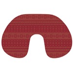 Pattern Travel Neck Pillows Back