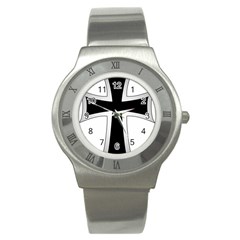 Cross Of The Teutonic Order Stainless Steel Watch by abbeyz71