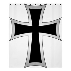 Cross Of The Teutonic Order Shower Curtain 60  X 72  (medium)  by abbeyz71