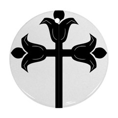 Caucasian Albanian Cross Ornament (round) by abbeyz71