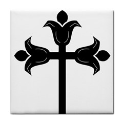 Caucasian Albanian Cross Face Towel by abbeyz71