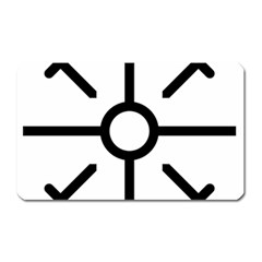 Coptic Cross Magnet (rectangular)