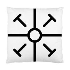 Coptic Cross Standard Cushion Case (one Side) by abbeyz71
