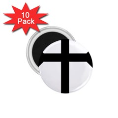 Eastern Syriac Cross 1 75  Magnets (10 Pack)  by abbeyz71