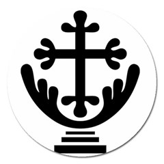 Anuradhapura Cross Magnet 5  (round)