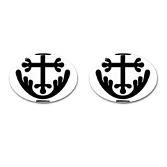 Anuradhapura Cross Cufflinks (Oval)