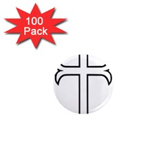 Western Syriac Cross 1  Mini Magnets (100 Pack)  by abbeyz71